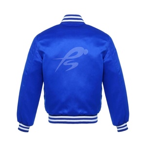 Veste bomber pour femme en satin épais violet pour l'automne, manches raglan longues, matelassée, imperméable, réversible, boutonnée, avec poches - Product Image 6