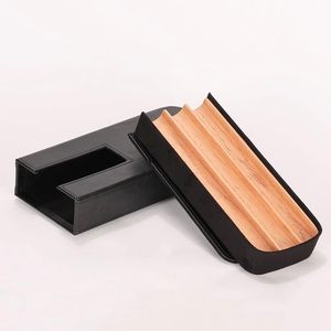 Estuche de puros de cuero premium con cortador integrado, de cuero genuino, para mayor comodidad en viajes, a bajo precio. - Product Image 5