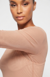 Women Sheer Mesh Midi Dress Long Sleeve Bodysuit Sexy Nightwear See Through Dress Light Quick Dry Sheer Mesh <b>Body</b> Suits Womens - Product Image 4