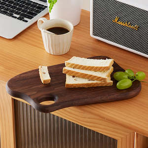 Planche à découper en bois épaisse |   Planche à découper à surface lisse pour la préparation de la viande, du poisson et des légumes - Product Image 6