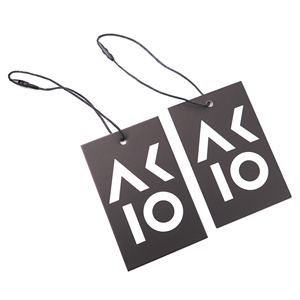 Tarjetas de Cartón Colgantes para Ropa y Joyería, Impresas con UV, de Lujo, Personalizadas con Etiqueta Privada, Envío Gratis - Product Image 1