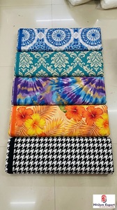 High Grade Custom Digital Printed Polyester Fabric for Apparel Dresses and Home Textile Manufacturing - Product Image 5