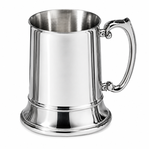 <b>Bulk</b> Wholesale Stainless Steel Beer Tankard With Handle Custom Logo Engraved Ribbed Metal Coffee Mug Drinkware For Restaurants - Product Image 6