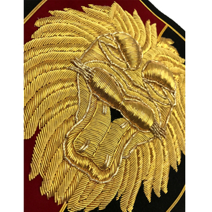 Badges 3D LED clignotants personnalisés faits main de haute qualité en fil d'or à coudre pour blazer et uniforme - Product Image 4