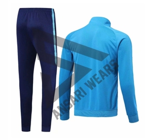 ชุดวอร์มฟุตบอลคุณภาพสูงแบบใหม่ ชุดออกกำลังกาย พิมพ์ลายโลโก้ตามสั่ง สวมใส่สบาย ชุดลำลองสำหรับทีมชาย - Product Image 2