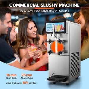 Máquina Comercial de Granizados de Acero Inoxidable de 12L/3.17 Galones con un Solo Tanque y Modos de Congelación para Margaritas y Bebidas Congeladas - Product Image 2