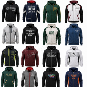 Sudaderas con Capucha Unisex Personalizadas Sin Marca Global, Lote de Excedentes, Camisetas con Capucha de Forro Polar con Gráficos Varsity Personalizados OEM al por Mayor - Product Image 3