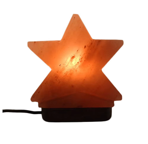Lámparas de Sal del Himalaya en Forma de Estrella, Talladas en Material Orgánico, con Tacto Real - Modelo SE-6004 de Sian Enterprises - Product Image 6