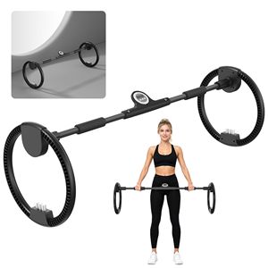 Ruota per Allenamento Avambraccio e Polso Regolabile, Attrezzo Portatile in Acciaio per Esercizi Fisici - Product Image 1