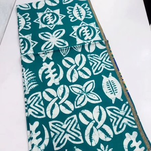 Tela Africana de Alta Calidad con Estampado de Cera y Algodón Ankara para Ropa y Proyectos Decorativos - Product Image 1