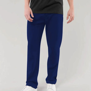 Wholesale Straight <b>Slim</b> Fitted Streetwear <b>Joggers</b> Men Canvas Lightweight Customized Logo Casual Hot Selling Plain Breathable - Product Image 1