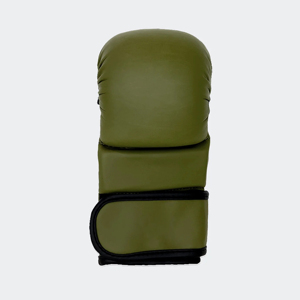 Gants de boxe MERITORIOUS INTERNATIONAL en cuir PU avec fentes pour les doigts, fermeture réglable, sangle de poignet ajustable, personnalisables pour les arts martiaux - Product Image 4