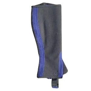 Demi-gambes en cuir de haute qualité, durables et confortables pour l'équitation, avec logo personnalisé, style équestre - Product Image 2