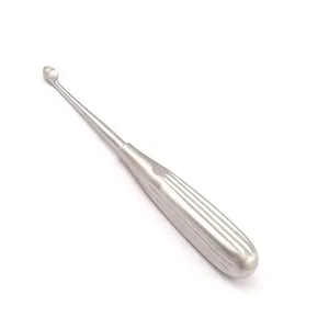 Curette chirurgicale professionnelle réutilisable en acier inoxydable avec poignée ergonomique pour la chirurgie générale et la dermatologie - Product Image 5