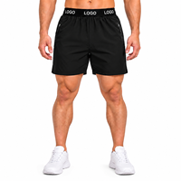 Shorts de course 2-en-1 personnalisés pour hommes avec doublure de compression en mesh, poche pour téléphone et poches zippées – Idéal pour la gym et l'entraînement
