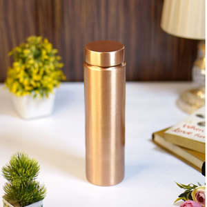 Bouteille d'eau unisexe en cuivre pur, écologique, grande capacité, anti-fuite, durable, résistante aux métaux, sans BPA, compatible lave-vaisselle, vente en gros - Product Image 5