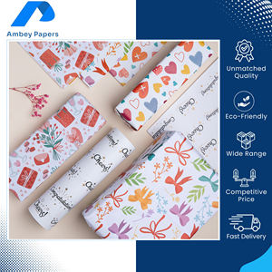 Indian Manufactured High Quality Wood Pulp 50-100 GSM Smooth-finish Eco-Friendly Recyclable Gift Packaging Multi Colors - Product Image 3