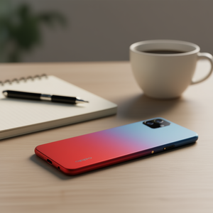 Funda Protectora para Oppo A72 5G con Diseño Degradado Rojo - Product Image 3