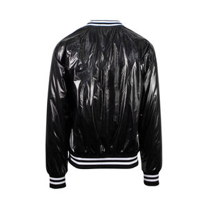 Chaqueta Bomber Varsity de Béisbol para Hombre, de Cuero PVC, con Cuello Alto, Estilo Urbano, Diseño Personalizable - Product Image 2