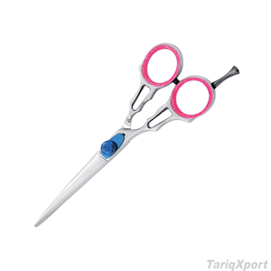 Ciseaux de barbier professionnels en acier inoxydable pour droitiers, fournitures de salon de coiffure, lame tranchante, design pliable, coiffure - Product Image 5