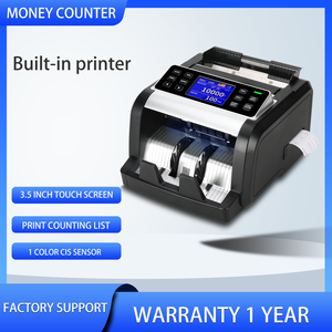 P89 Machine de comptage de billets multi-devises 1CIS avec détecteur de faux billets, compteur de billets mixtes et imprimante - Product Image 2