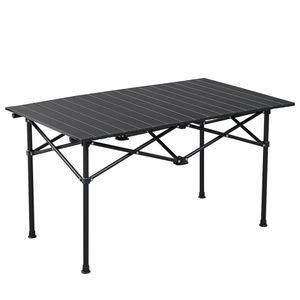 Tavolo da Campeggio Pieghevole Portatile Ultraleggero 47x20 Pollici, Tavolo da Esterno Richiudibile per Viaggi, Escursioni, Barbecue in Giardino e Uso in Palestra - Product Image 1