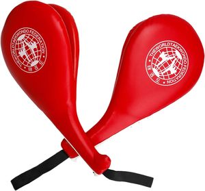 Custom Printed PU Leather Floppy Mitts for Karate Jiu-Jitsu Judo Kick Boxing Taekwondo-<b>Hand</b> Martial Equipment OEM ODM Service - Product Image 5