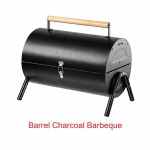 เตาบาร์บีคิวถ่านสแตนเลสสีเงิน 4 ช่องย่าง แบบพกพา สำหรับสวน ขายส่ง เตาบาร์บีคิวถ่านแบบพับได้สำหรับการเดินทาง - Product Image 5