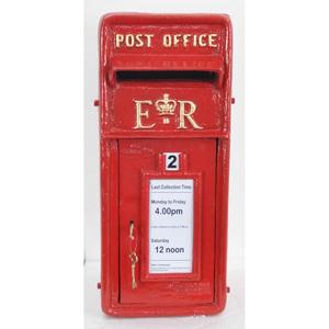 Event Supplies Customizable Mailbox Weatherproof Heavy Duty British ER Post <b>Box</b> For Christmas Holiday Decoration For Home - Product Image 2
