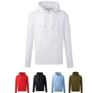Sudadera con Capucha Extra Grande para Hombre, 100% Algodón, de Alta Calidad, Estilo Urbano, Tejido de Ganchillo, Diseño Sólido, para Invierno - Product Image 6