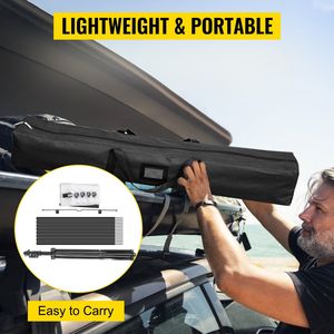 Schermo per Proiettore Portatile 90 Pollici 16:9 4K HD con Supporto, Senza Pieghe e Regolabile in Altezza per Home Theater - Product Image 6