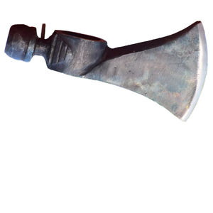 Hacha Vikinga de Doble Hoja Hecha a Mano de Grado Industrial, Hoja de Acero de Damasco Forjada a Mano, Mango de Madera para Camping/Caza - Product Image 5