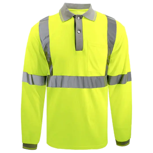 Camiseta Polo de Seguridad de Poliéster con Diseño Personalizado, Precio Premium, Camisetas Polo Reflectantes para Hombre en Diferentes Colores - Product Image 1