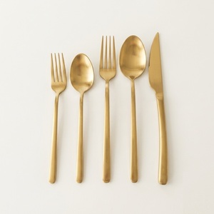 Modern Luxury Stainless Steel Flatware Set Mirror Polished Silverware For Weddings Hotels And Fine Dining Home Decoration - Product Image 4