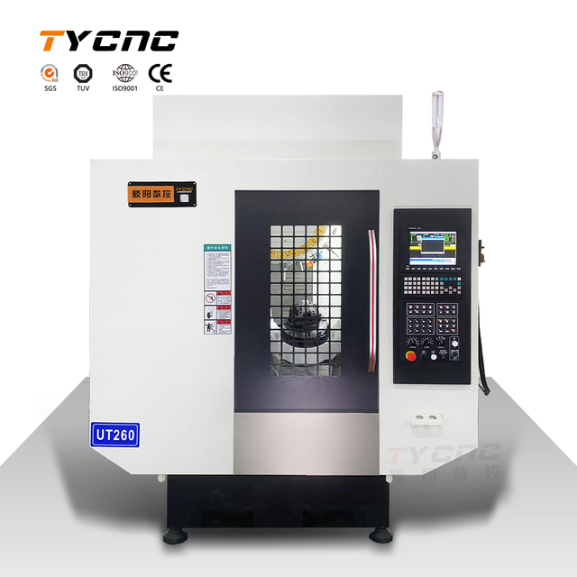 UT260 5 Axis Tapping Center CNC Drilling and Tapping Machine Vertical Tapping Center for Metal Parts