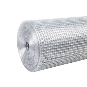 Rollo de Malla de Alambre Galvanizado en Caliente de 1/4 de Pulgada, 36 Pulgadas x 50 Pies, Calibre 23, para Cercas de Gallineros, Jardín y Plantas, Malla de Acero Soldada - Product Image 1