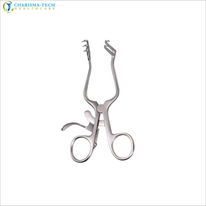 Écarteur auto-rétentionnel Weitlaner Premium en acier inoxydable à pointes émoussées et aiguisées, instruments chirurgicaux orthopédiques médicaux CE ISO - Product Image 4