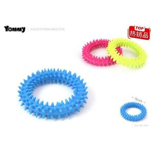 Yommy Spiked <b>Rubber</b> <b>Ring</b> 9cm Pet Toy For Dogs - Product Image 1