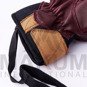 Sheepskin Winter Ski <b>Gloves</b> Women Windproof Waterproof <b>Warm</b> Durable Thickened Men Outdoor Sports Cycling <b>Gloves</b> - Product Image 6