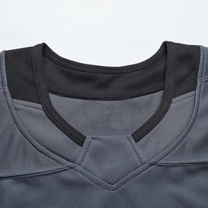 Jersey de Hockey sobre Hielo Gris de Primera Calidad, Transpirable, de Secado Rápido, Manga Larga, Ropa Deportiva de Alto Rendimiento para Equipos, a Precio Económico - Product Image 6