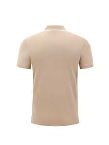 Polo de alta calidad 100% algodón con media cremallera para hombre, logotipo personalizado, diseño liso, ropa deportiva informal, ropa de equipo, polo para hombre - Product Image 2