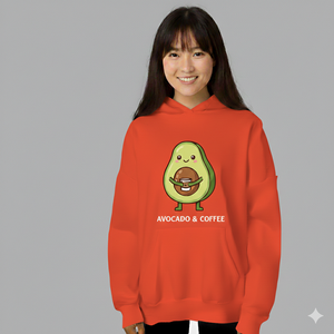 Sweat-shirt à capuche ample pour femmes grandes tailles, chaud pour l'hiver - Product Image 1