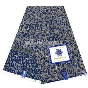 African Real Wax Prints Veritable Real Wax Printed Fabric Cotton Imitation Real Wax Fabric