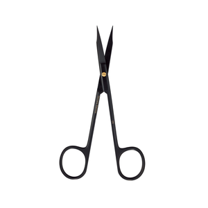 Tijeras Quirúrgicas Curvas Super Cut Black Line de Goldman Fox, Instrumento Dental de Precisión para Procedimientos Periodontales - Product Image 1