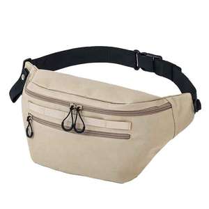 Bolso bandolera de viaje Oxford multifuncional personalizado – Riñonera con cinturón para hombre con múltiples bolsillos - Product Image 2