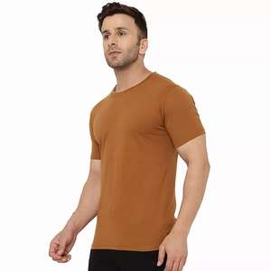 Camiseta deportiva personalizada con logo sublimado, de diseño, transpirable, de compresión, para hombre, de corte holgado. - Product Image 2