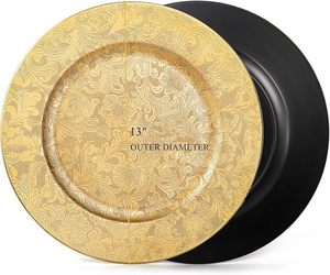 Assiette de présentation texturée haut de gamme pour fêtes et banquets - Product Image 1