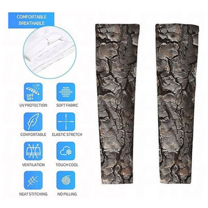 Manchons de compression sportifs respirants à séchage rapide avec logo personnalisé, haute qualité, pour le cyclisme, la pêche et la protection solaire UV - Product Image 5