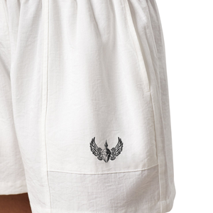 Shorts décontractés blancs pour femmes, taille élastique, légers, respirants, coupe décontractée, confortables pour tous les jours - Product Image 6