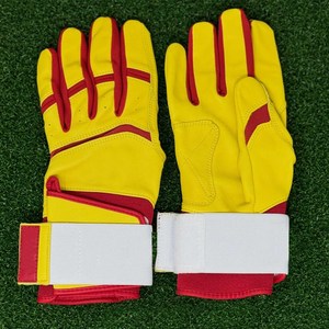 <b>Full</b> Finger Polyester/Cotton Safety Sports Gloves Blue Red White Hook and Loop Closure Non <b>Slip</b> Waterproof Unisex All Seasons - Product Image 4